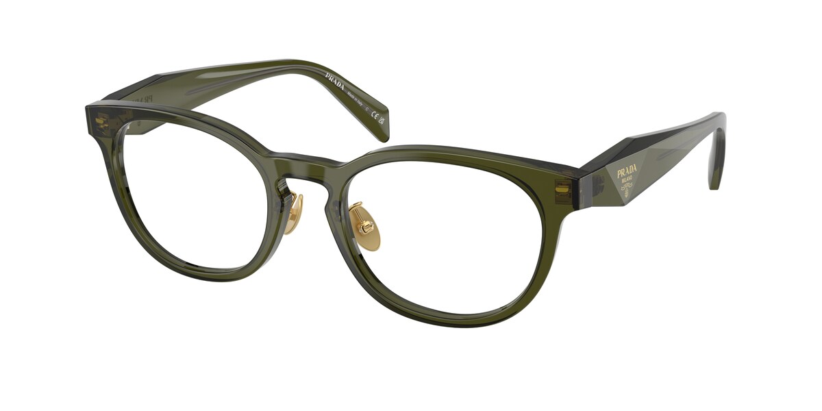 กรอบแว่นสายตา PRADA PR B06VD สีเขียว (19Z1O1) ที่ร้านแว่น GIFTGREATS