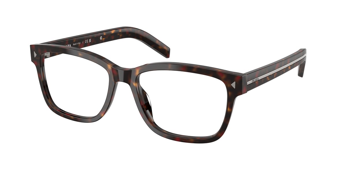 กรอบแว่นสายตา PRADA PR B10VF สีลายเต่า (17N1O1) ที่ร้านแว่น GIFTGREATS