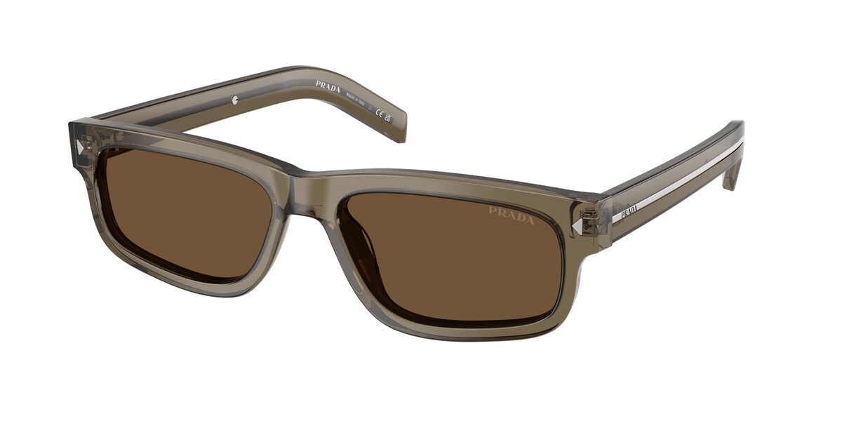 กรอบแว่นสายตา PRADA PR B11SF สีน้ำตาล (18T70F) ที่ร้านแว่น GIFTGREATS