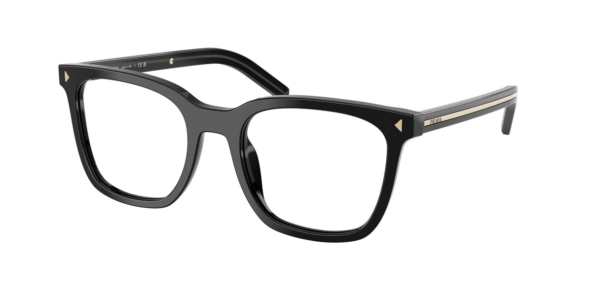 กรอบแว่นสายตา PRADA PR B11VF สีดำ (16K1O1) ที่ร้านแว่น GIFTGREATS