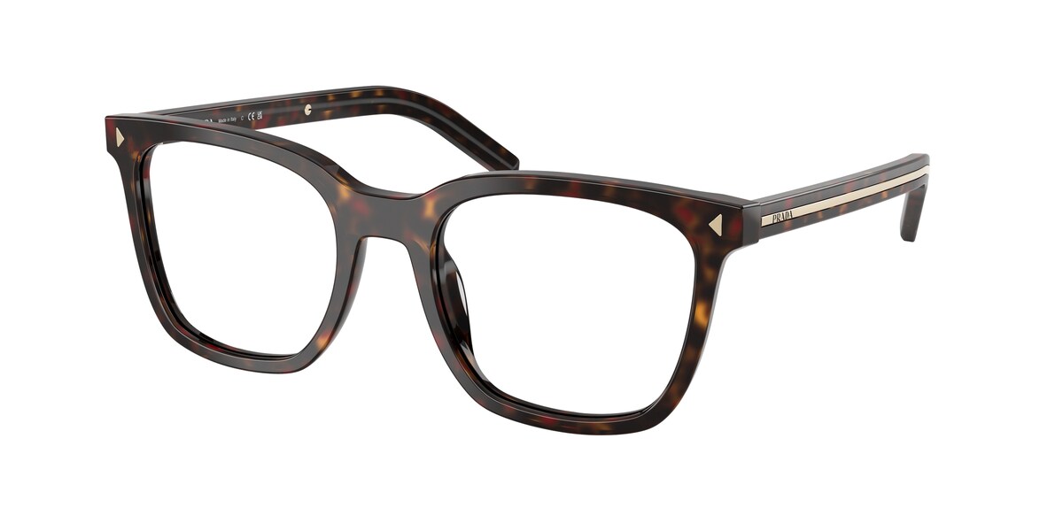 กรอบแว่นสายตา PRADA PR B11VF สีลายเต่า (17N1O1) ที่ร้านแว่น GIFTGREATS