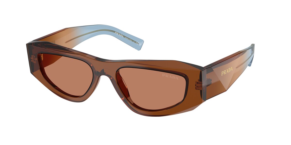 กรอบแว่นสายตา PRADA PR B19SF สีน้ำตาล (25F90Q) ที่ร้านแว่น GIFTGREATS