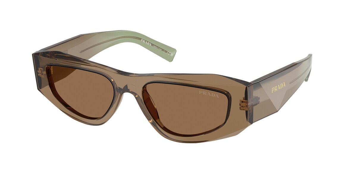 กรอบแว่นสายตา PRADA PR B19SF สีน้ำตาล (29E90F) ที่ร้านแว่น GIFTGREATS