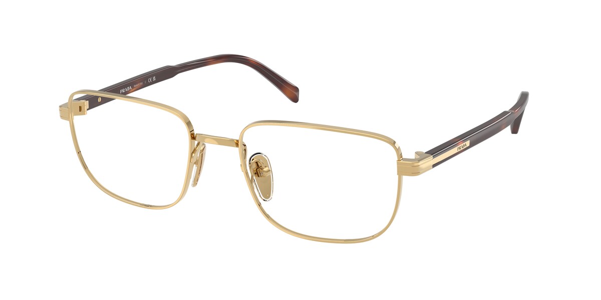 กรอบแว่นสายตา PRADA PR B51V สีทอง (5AK1O1) ที่ร้านแว่น GIFTGREATS