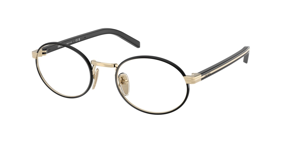 กรอบแว่นสายตา PRADA PR B55V สีทองซีด/ดำ ที่ร้านแว่น GIFTGREATS