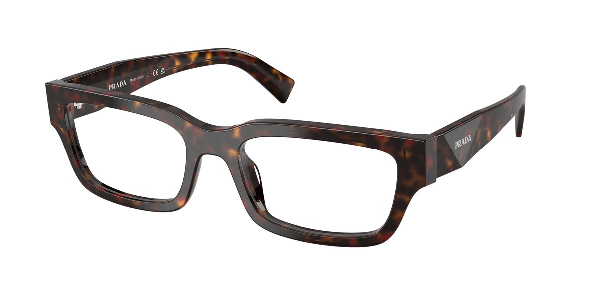 กรอบแว่นสายตา PRADA PR C02VF สีลายเต่า (17N1O1) ที่ร้านแว่น GIFTGREATS