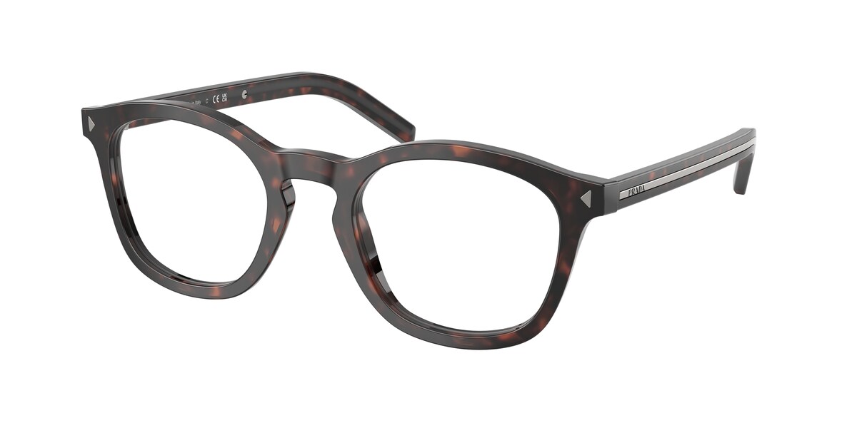 กรอบแว่นสายตา PRADA PR C04V สีลายเต่า (17N1O1) ที่ร้านแว่น GIFTGREATS