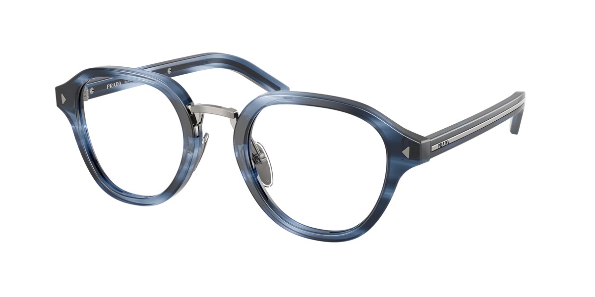 กรอบแว่นสายตา PRADA PR C05V สีน้ำเงิน (26F1O1) ที่ร้านแว่น GIFTGREATS