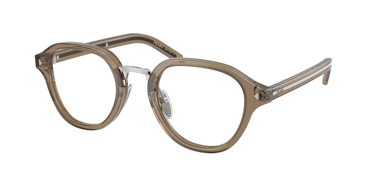 กรอบแว่นสายตา PRADA PR C05V สีน้ำตาล (18T1O1) ที่ร้านแว่น GIFTGREATS