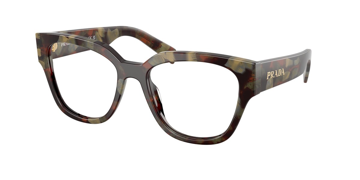 กรอบแว่นสายตา PRADA PR C06V สีลายเต่า (22F1O1) ที่ร้านแว่น GIFTGREATS