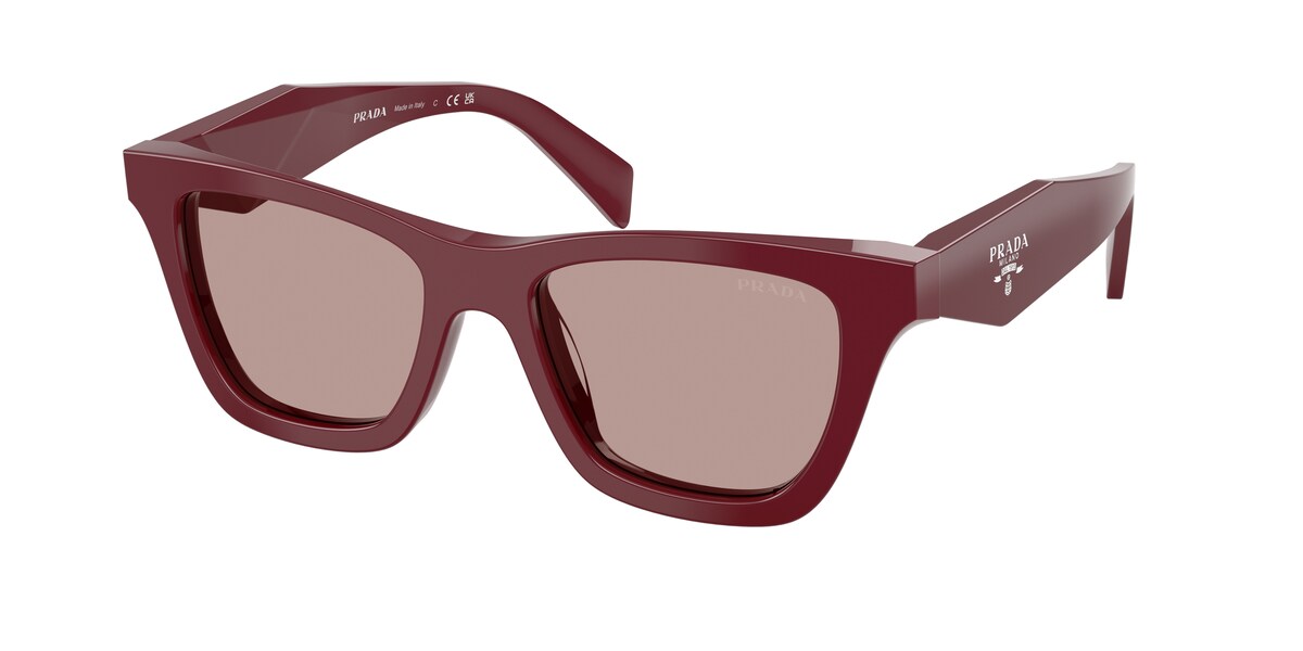 กรอบแว่นสายตา PRADA PR C07SF สีแดง (24O20I) ที่ร้านแว่น GIFTGREATS