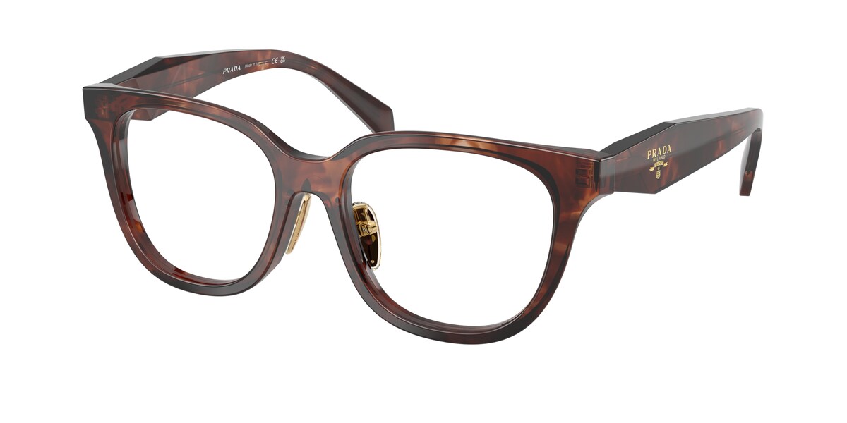 กรอบแว่นสายตา PRADA PR C11VF สีลายเต่า (14P1O1) ที่ร้านแว่น GIFTGREATS