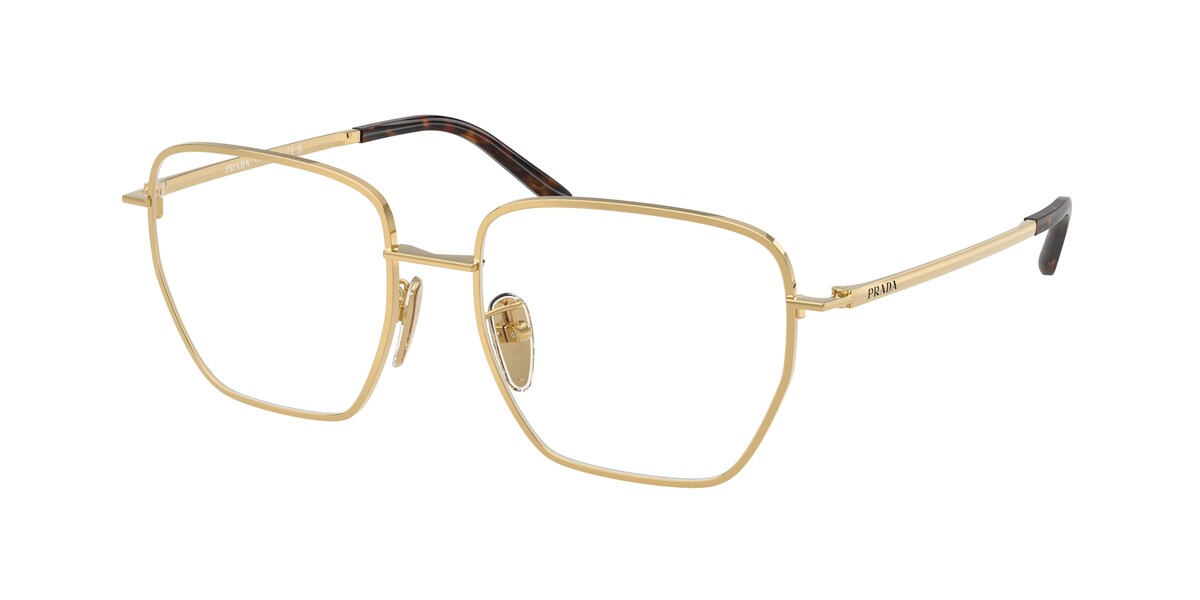 กรอบแว่นสายตา PRADA PR C51VD สีทอง (5AK1O1) ที่ร้านแว่น GIFTGREATS