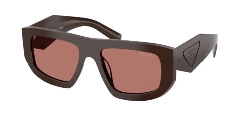 กรอบแว่นสายตา PRADA PR D04SU สีน้ำตาล (27I80W) ที่ร้านแว่น GIFTGREATS