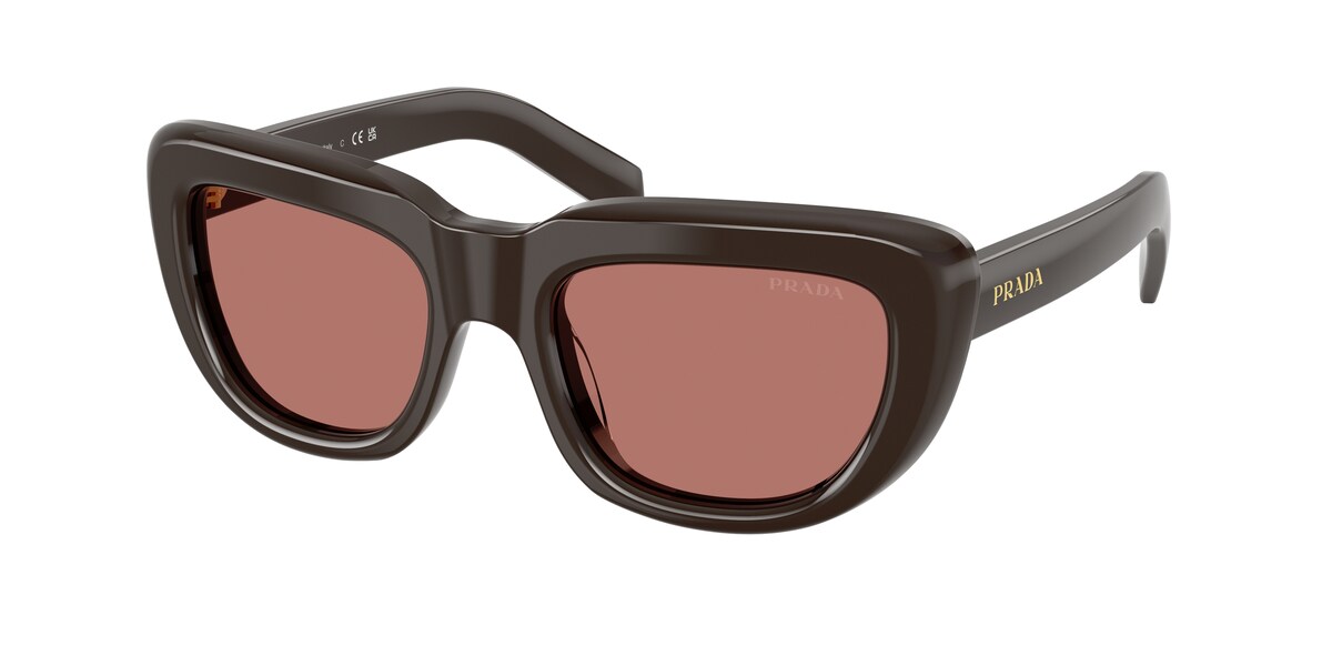 กรอบแว่นสายตา PRADA PR D07SF สีน้ำตาล (27I80W) ที่ร้านแว่น GIFTGREATS