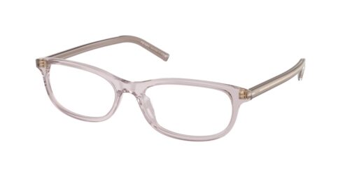กรอบแว่นสายตา PRADA PR D15VU สีม่วงซีดโปร่งใส ที่ร้านแว่น GIFTGREATS