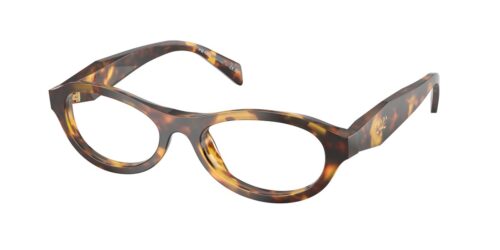 กรอบแว่นสายตา PRADA PR D18VF สีลายเต่าน้ำผึ้ง ที่ร้านแว่น GIFTGREATS