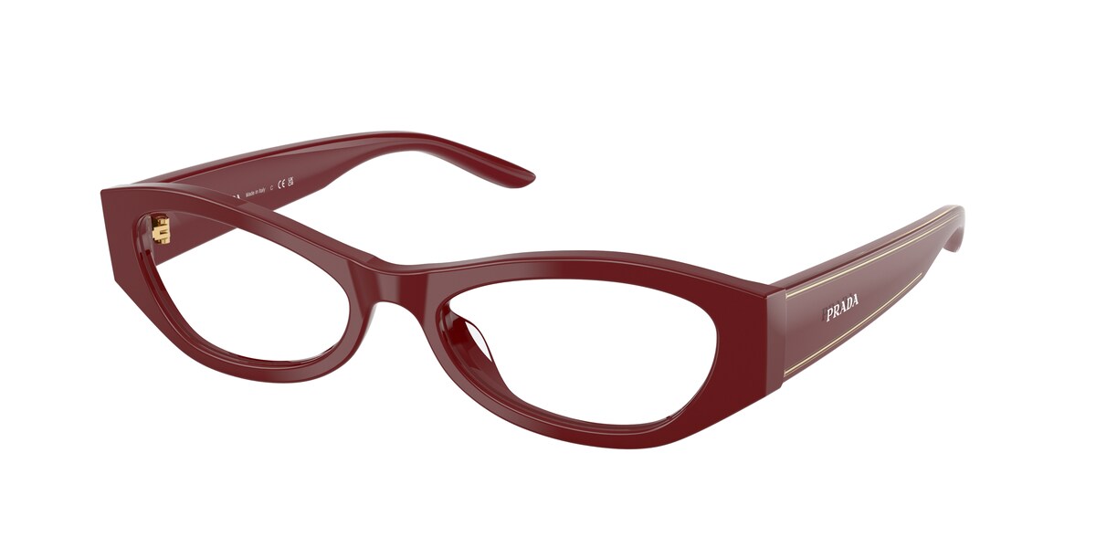 กรอบแว่นสายตา PRADA PR D19VU สีมาร์ซาลา ที่ร้านแว่น GIFTGREATS