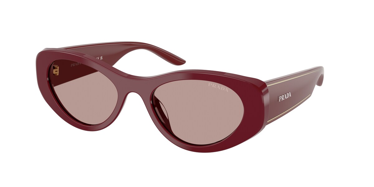 กรอบแว่นสายตา PRADA PR D23SU สีแดง (24O20I) ที่ร้านแว่น GIFTGREATS
