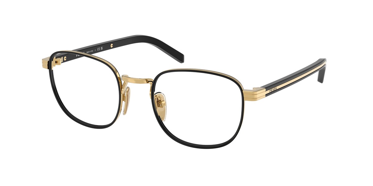 กรอบแว่นสายตา PRADA PR D50V สีทอง/ดำ ที่ร้านแว่น GIFTGREATS