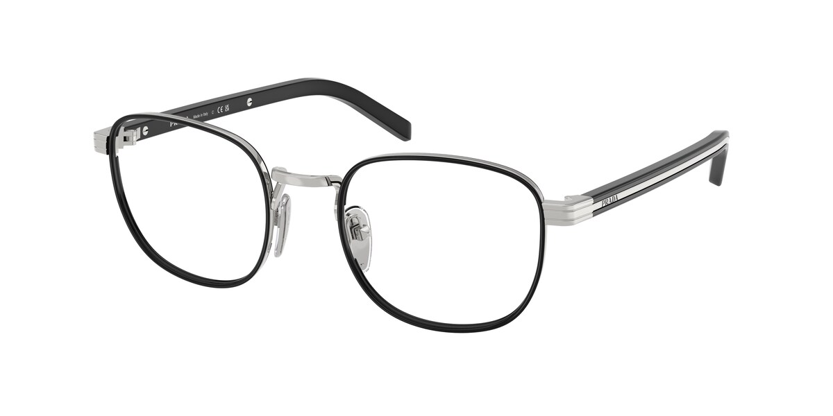 กรอบแว่นสายตา PRADA PR D50V สีเงิน/ดำ ที่ร้านแว่น GIFTGREATS