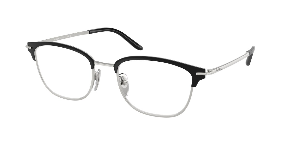 กรอบแว่นสายตา PRADA PR D54V สีดำ/เงิน ที่ร้านแว่น GIFTGREATS