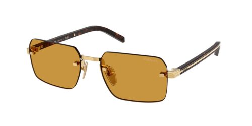กรอบแว่นสายตา PRADA PR D55S สีทอง (5AK50P) ที่ร้านแว่น GIFTGREATS