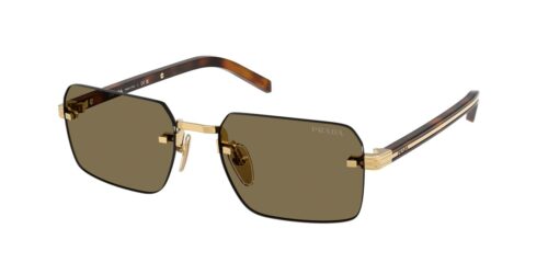 กรอบแว่นสายตา PRADA PR D55S สีทอง (5AK90F) ที่ร้านแว่น GIFTGREATS