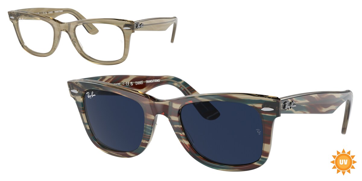 กรอบแว่นสายตา RAY-BAN RB2140F สีเทา (1387GG) ที่ร้านแว่น GIFTGREATS