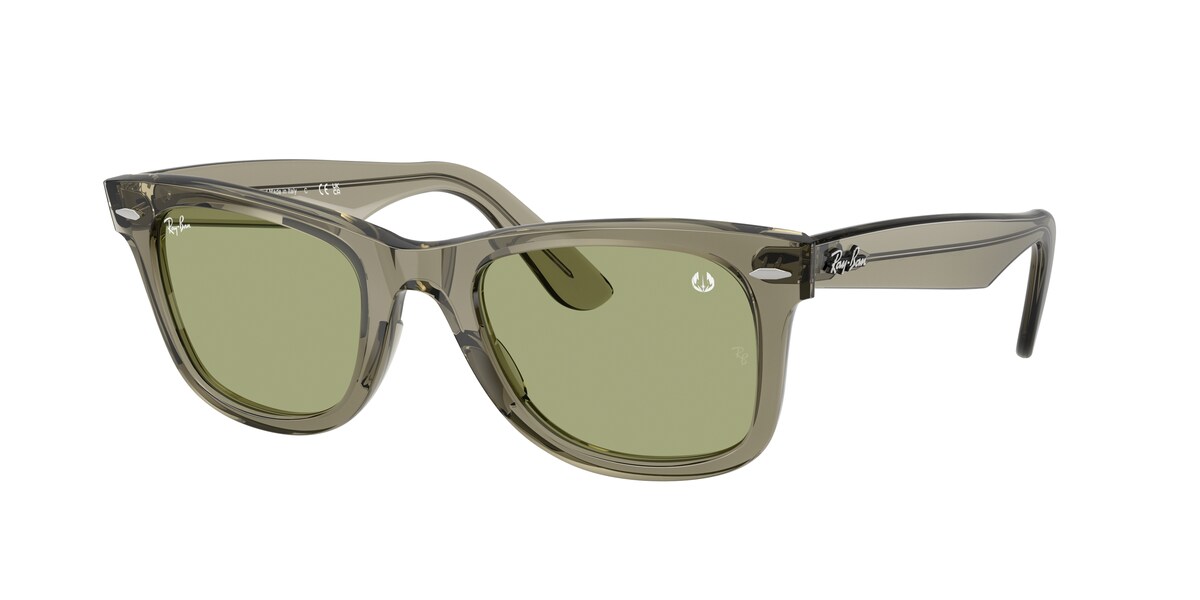 กรอบแว่นสายตา RAY-BAN RB2140F สีเขียว (68694E) ที่ร้านแว่น GIFTGREATS