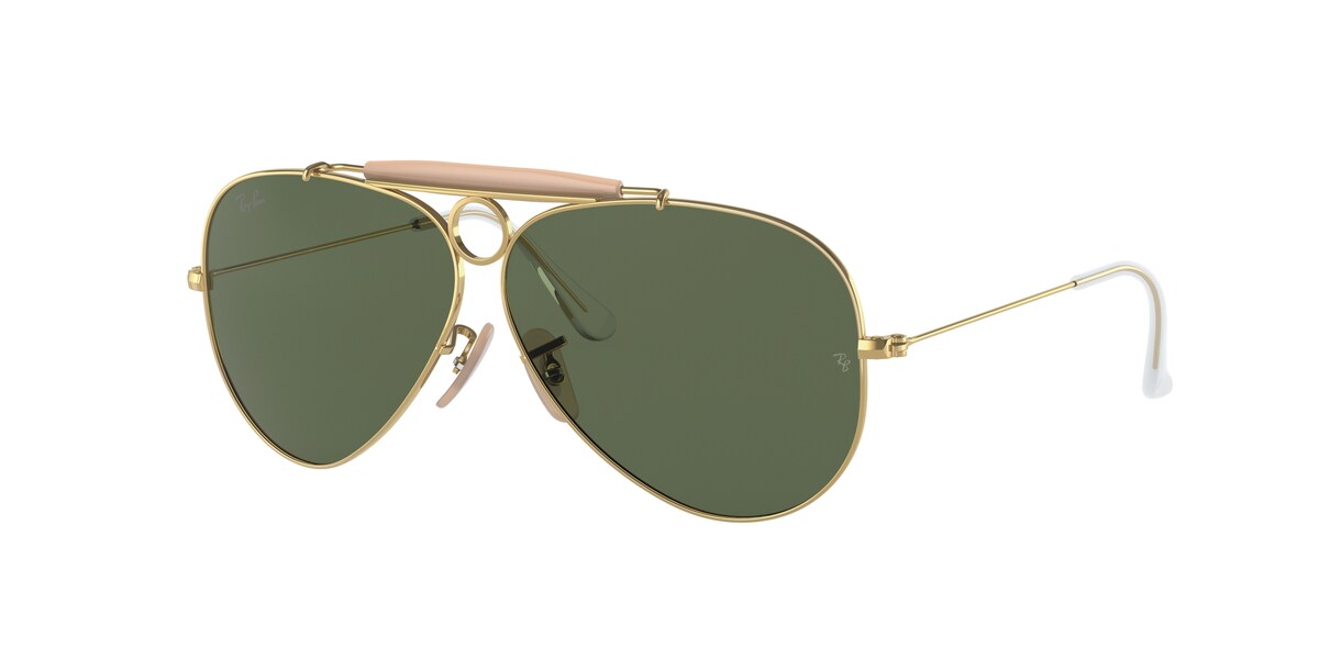กรอบแว่นสายตา RAY-BAN RB3138 สีทอง (W3401) ที่ร้านแว่น GIFTGREATS