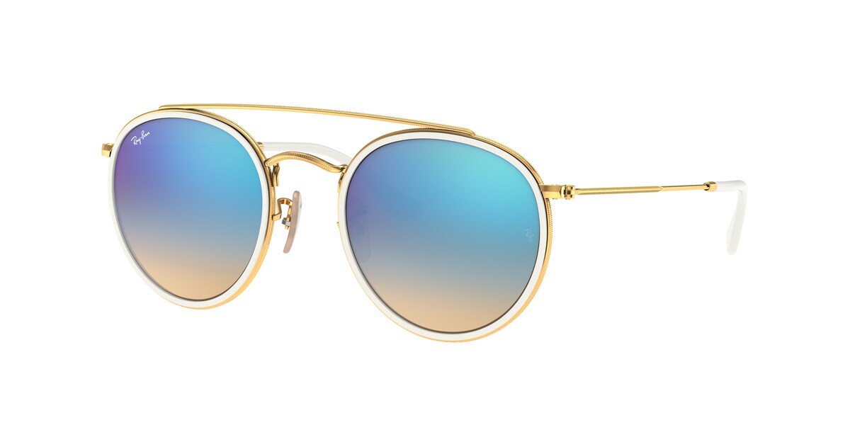 กรอบแว่นสายตา RAY-BAN RB3647N สีทอง (001/4O) ที่ร้านแว่น GIFTGREATS
