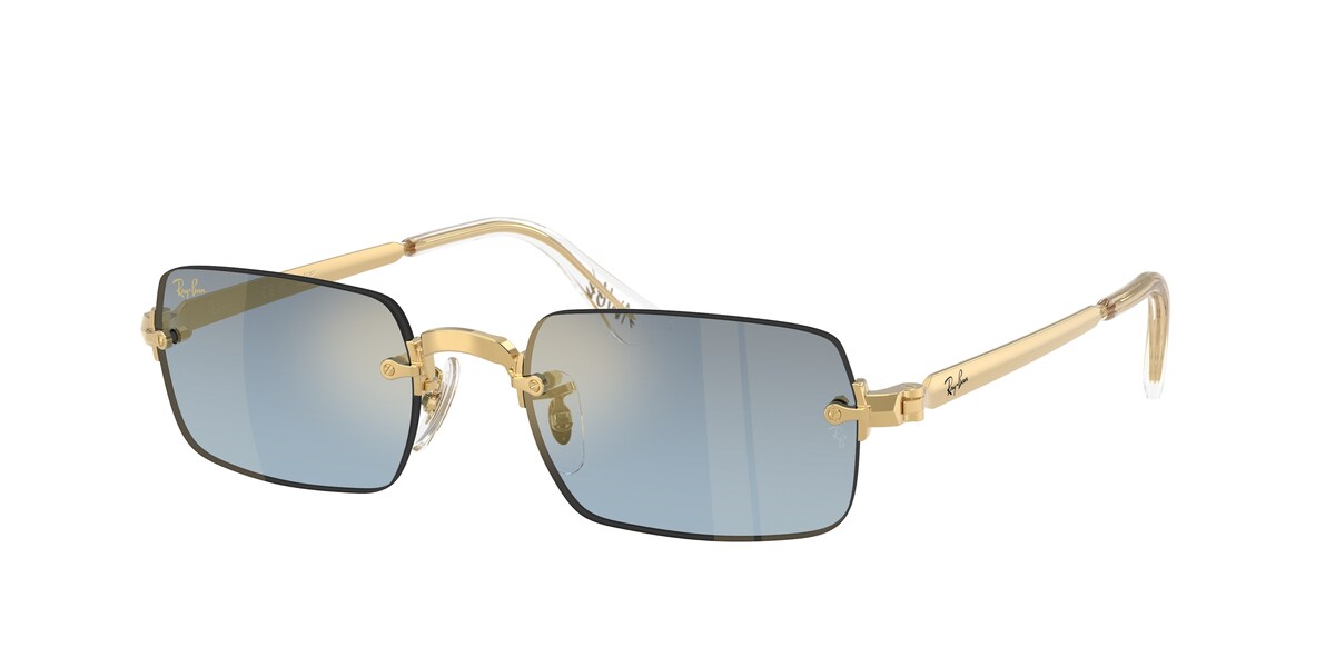กรอบแว่นสายตา RAY-BAN RB3928 สีทอง (001/S2) ที่ร้านแว่น GIFTGREATS