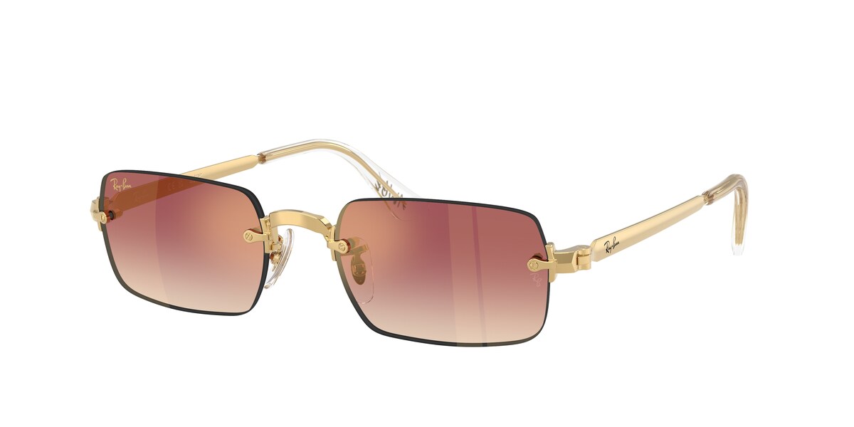 กรอบแว่นสายตา RAY-BAN RB3928 สีทอง (001/8H) ที่ร้านแว่น GIFTGREATS