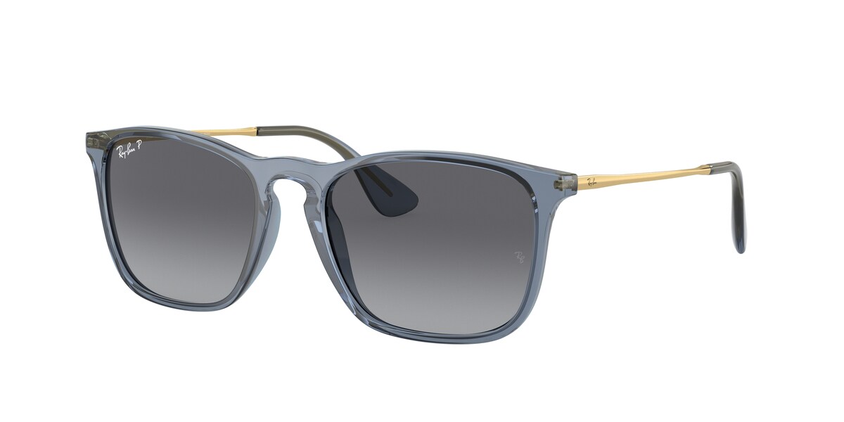 กรอบแว่นสายตา RAY-BAN RB4187F สีน้ำเงิน (6592T3) ที่ร้านแว่น GIFTGREATS