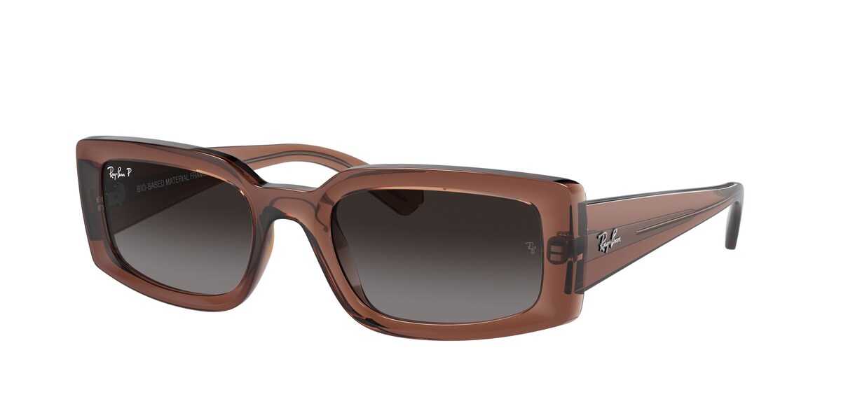 กรอบแว่นสายตา RAY-BAN RB4395F สีน้ำตาล (6678T3) ที่ร้านแว่น GIFTGREATS