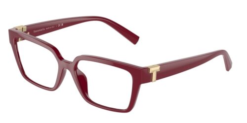 กรอบแว่นสายตา TIFFANY & CO. TF2232U สีแดง (8366) ที่ร้านแว่น GIFTGREATS