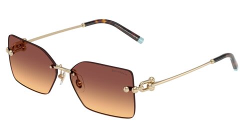 แว่นกันแดด TIFFANY & CO. TF3088 สีทอง (618978) ที่ร้านแว่น GIFTGREATS