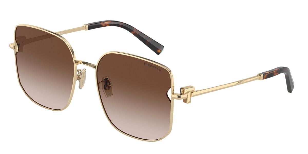 แว่นกันแดด TIFFANY & CO. TF3105D สีทอง (61893B) ที่ร้านแว่น GIFTGREATS