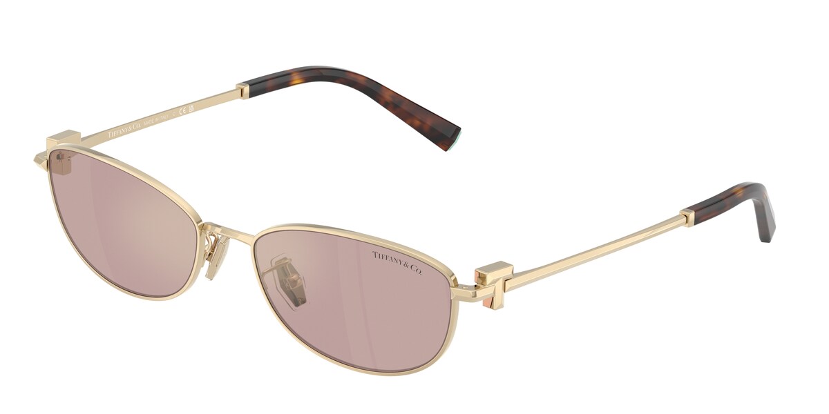 แว่นกันแดด TIFFANY & CO. TF3115 สีทอง (6189VS) ที่ร้านแว่น GIFTGREATS