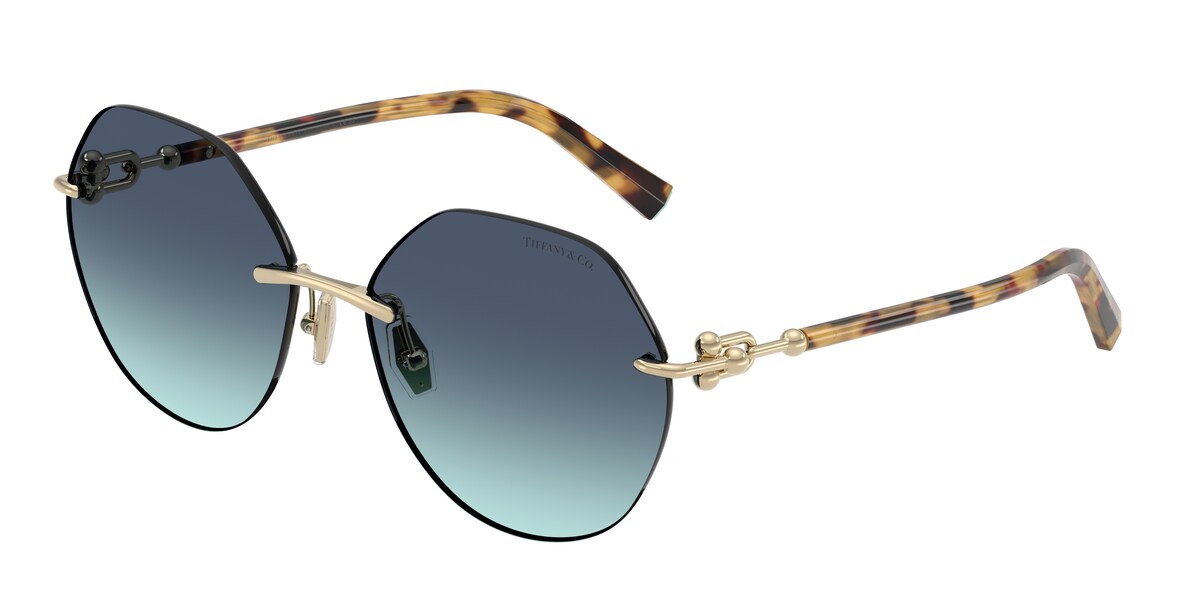 แว่นกันแดด TIFFANY & CO. TF3123 สีทอง (60219S) ที่ร้านแว่น GIFTGREATS