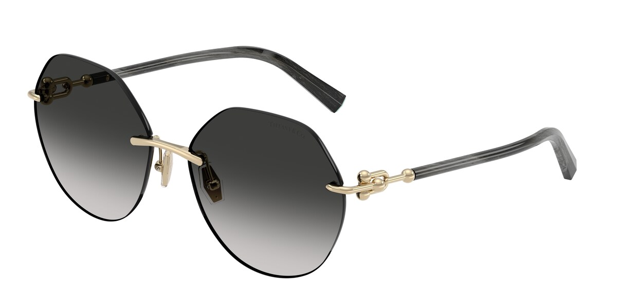 แว่นกันแดด TIFFANY & CO. TF3123 สีทอง (62413C) ที่ร้านแว่น GIFTGREATS