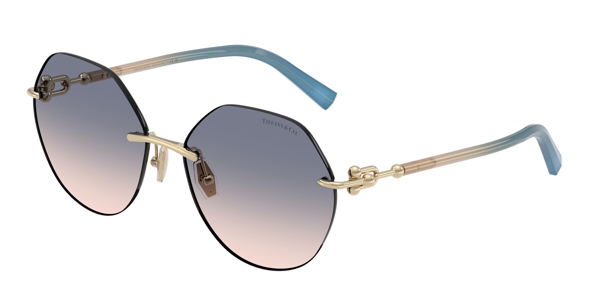 แว่นกันแดด TIFFANY & CO. TF3123 สีทอง (619116) ที่ร้านแว่น GIFTGREATS
