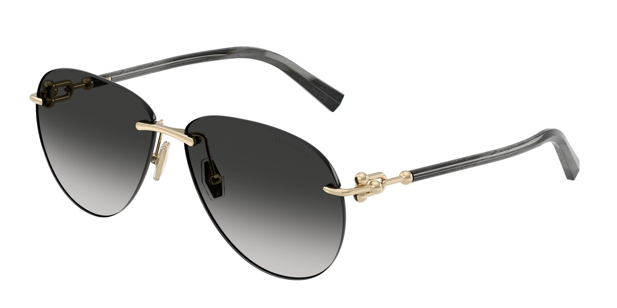 แว่นกันแดด TIFFANY & CO. TF3124 สีทอง (62413C) ที่ร้านแว่น GIFTGREATS
