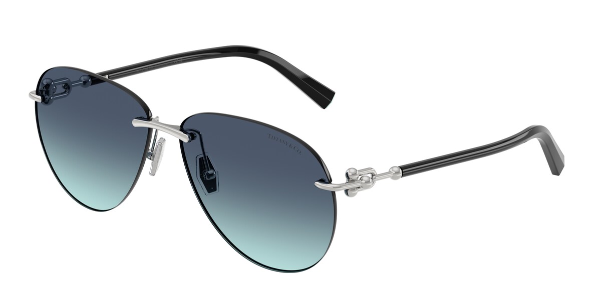 แว่นกันแดด TIFFANY & CO. TF3124 สีเงิน (60019S) ที่ร้านแว่น GIFTGREATS