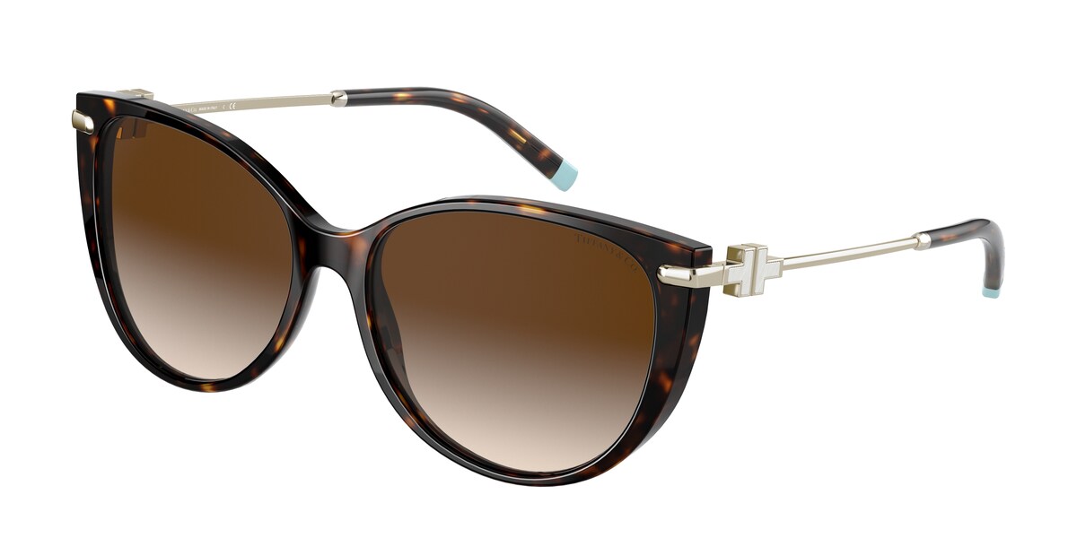 แว่นกันแดด TIFFANY & CO. TF4178F สีลายเต่า (80153B) ที่ร้านแว่น GIFTGREATS