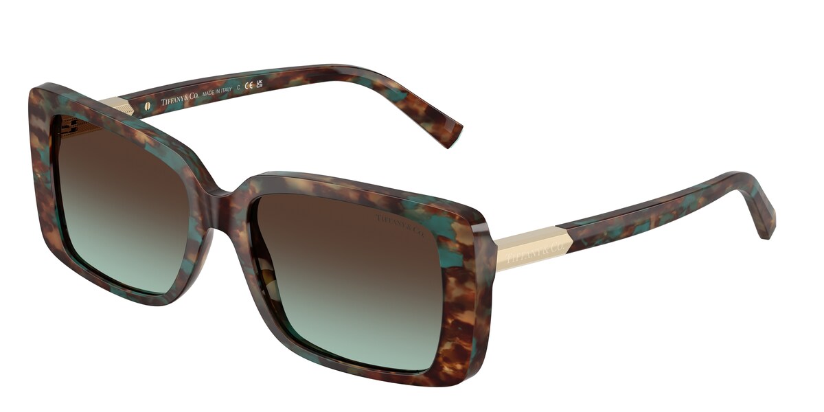 แว่นกันแดด TIFFANY & CO. TF4249F สีลายเต่า (84425D) ที่ร้านแว่น GIFTGREATS