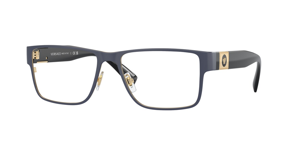 กรอบแว่นสายตา VERSACE VE1274 สีน้ำเงิน (1468) ที่ร้านแว่น GIFTGREATS