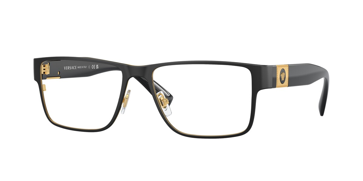 กรอบแว่นสายตา VERSACE VE1274 สีดำ (1436) ที่ร้านแว่น GIFTGREATS