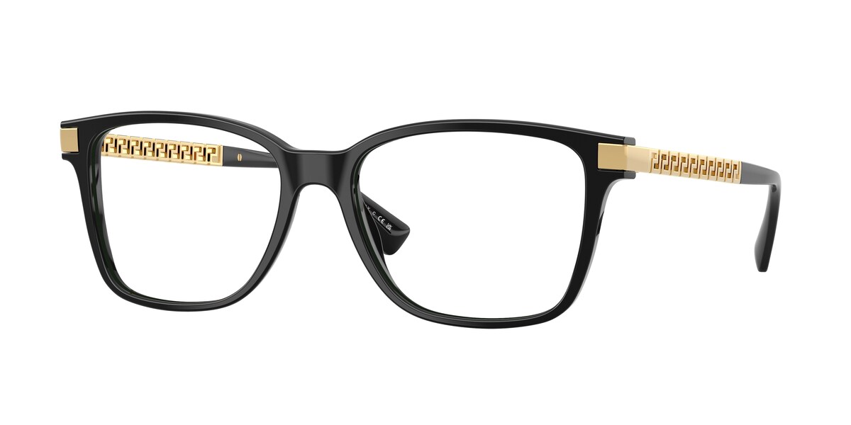 กรอบแว่นสายตา VERSACE VE3340U สีดำ (GB1) ที่ร้านแว่น GIFTGREATS